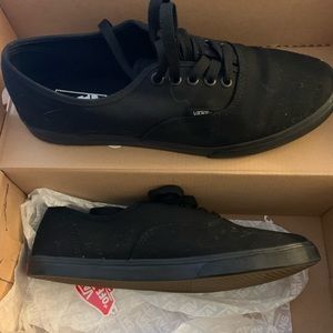 All Black Vans